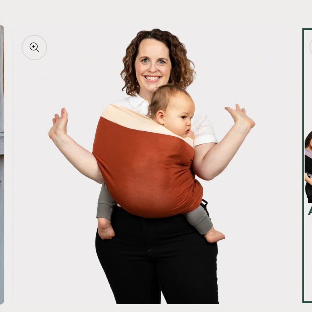 Rust Orange zoberlo baby carry bag